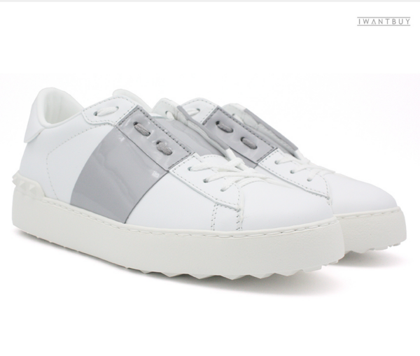 Giày Valentino Shiny Gray Open Sneakers PW2S0781-TCQ-832 - Ảnh 2