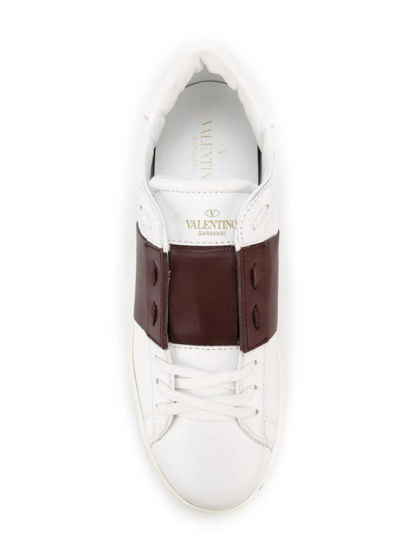 Giày Valentino Calfskin Open Sneaker UY2S0830BLUR67 - Ảnh 3