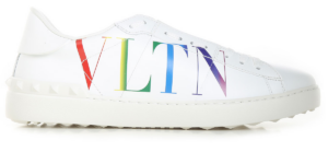 Giày Valentino Open Sneaker Calfskin With VLTN Logo Print VY2S0830-MLV-08V