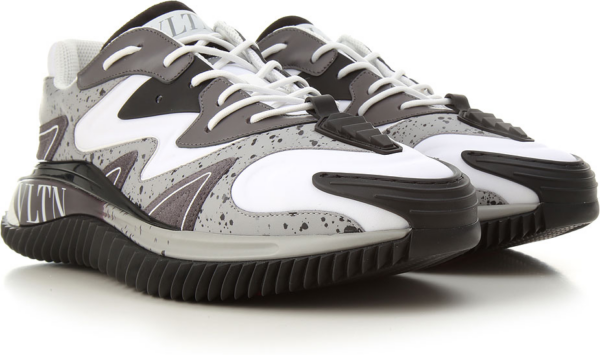 Giày Valentino Wade Runner Neoprene Fabric VY2S0D95NVDEP0 - Ảnh 5