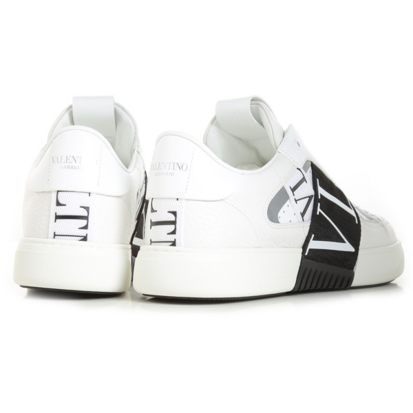 Giày Valentino Slip-On Calfskin VL7N Sneaker With Band VY2S0E02WRQ24P - Ảnh 3