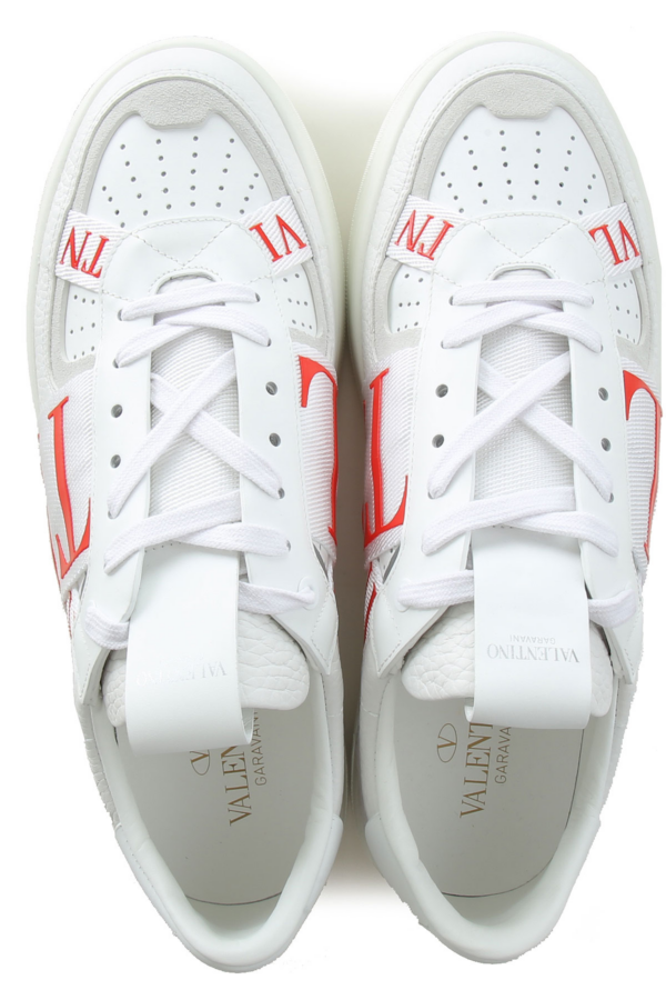 Giày Valentino Calfskin VL7N 'White Pure Red' WY2S0C58WRQU06 - Ảnh 3