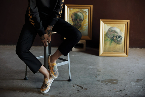Giay Vans Classic Slip- On Vincent Van Gogh VN0A38F7U481
