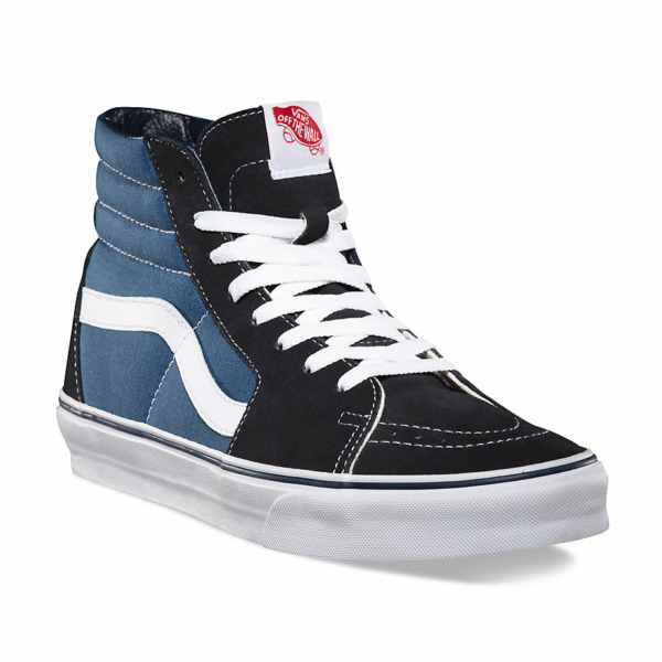 Giày Vans Classic Sk8 Hi 'Navy White' VN000D5INVY - Ảnh 4