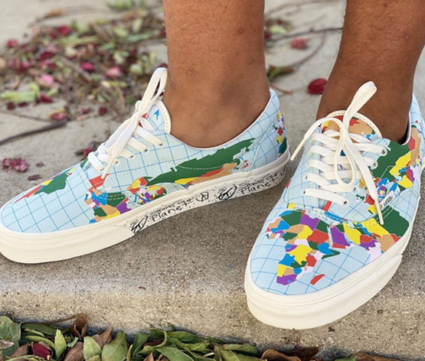 Giày Vans Save Our Planet x Era 'World Map' VN0A4BV4T2V - Ảnh 2