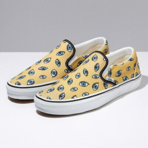 Giay Vans Looking Glass Slip-On 'Black Yellow' VN0A7VCF939