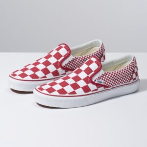 Alternative view of Giày Vans Classic Slip-On 'Red Mix Checker' VN0A38F7VK5