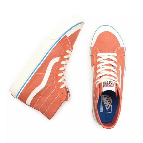 Giày Vans Salt Wash Sk8-Hi 138 Decon SF Orange VN0A3MV14UH - Ảnh 5