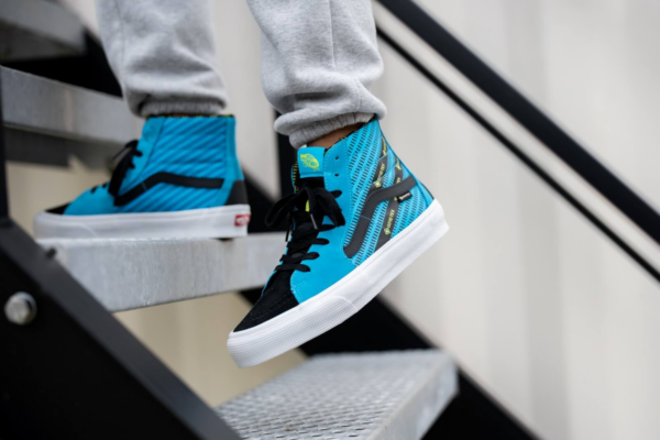 Giày Vans Sk8-Hi Gore-Tex Hawaian 'Ocean Black-True White' VN0A4V9X2UL - Ảnh 4