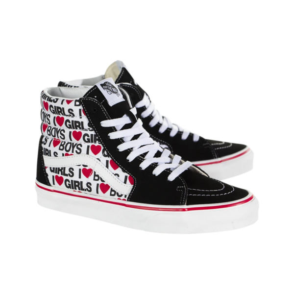 Giày Vans Wmns Sk8-Hi 'I Heart' VN0A4U3CWKU - Ảnh 2