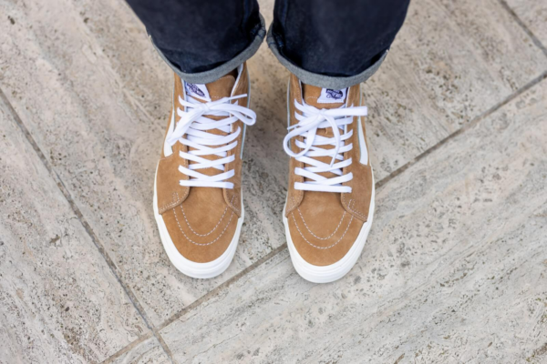 Giay Vans Sk8-Hi 'Brown Sugar' VN0A4BV618M
