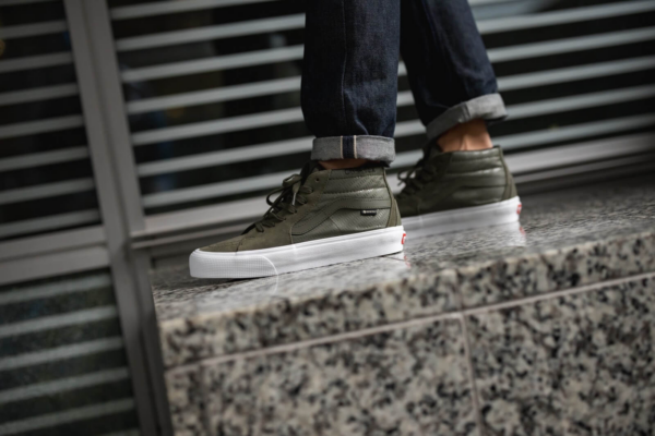 Giày Vans Sk8-Mid GTX 'Grape Leaf' VN0A4VJE24U - Ảnh 6