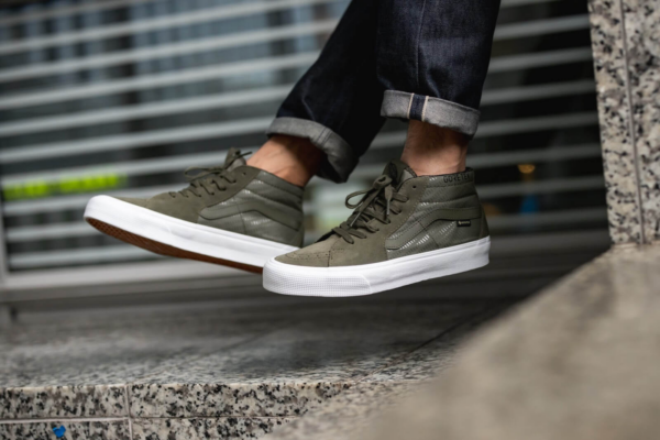Giày Vans Sk8-Mid GTX 'Grape Leaf' VN0A4VJE24U - Ảnh 2