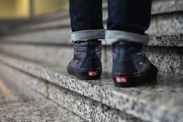 Giày Vans Sk8 Mid GTX 'Purple Velvet' VN0A4VJE24V1 - Ảnh 7