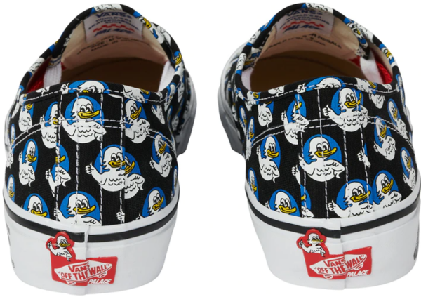 Giày Vans Skate Authentic Palace Jeremy the Duck Black VN0A4BWN6VI - Ảnh 6