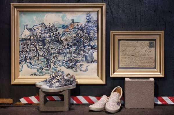 Giày Vans Gogh Museum x Vans Slip on VN0A38F7U7T - Ảnh 7
