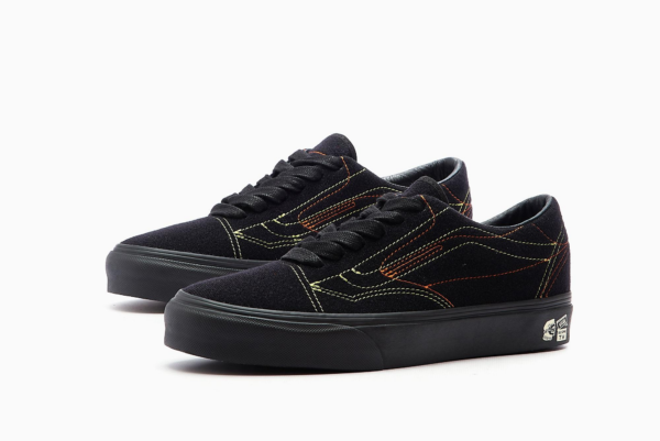 Giày Vans Taka Hayashi x Sk8-Low LX 'DIY Black' VN0A4UX62NQ - Ảnh 4