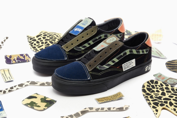 Giày Vans Taka Hayashi x Sk8-Low LX 'DIY Black' VN0A4UX62NQ - Ảnh 8