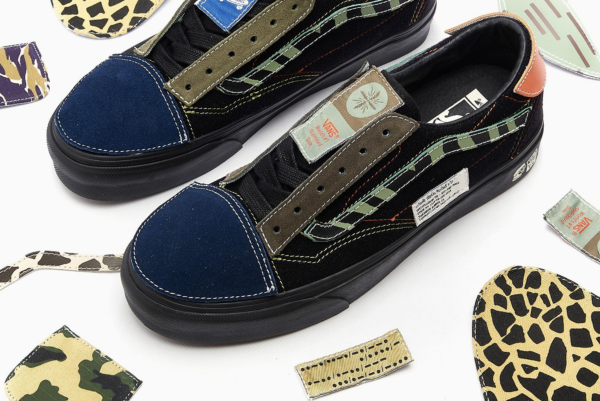 Giày Vans Taka Hayashi x Sk8-Low LX 'DIY Black' VN0A4UX62NQ - Ảnh 7