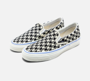 Giay Vans OG Slip-On LX 'Brain Dead Checkerboard' VN0A45JKBA2