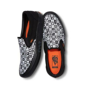Giay Vans Cult x Slip-On Pro 'Black Checkerboard' VN0A4VHU2MH