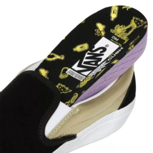 Giay Vans Shake Junt x Slip-On Pro 'Black Gold' VN0A347V13L