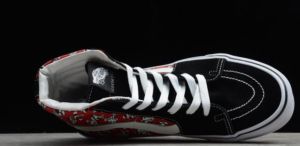 Alternative view of Giày Vans Sk8-Hi 'Panda Red' VN0A4U3C5I2