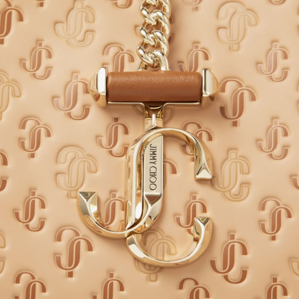 Túi Jimmy Choo Varenne Hobo 'Caramel' VARENNEHOBOSKZZ027136 - Ảnh 3