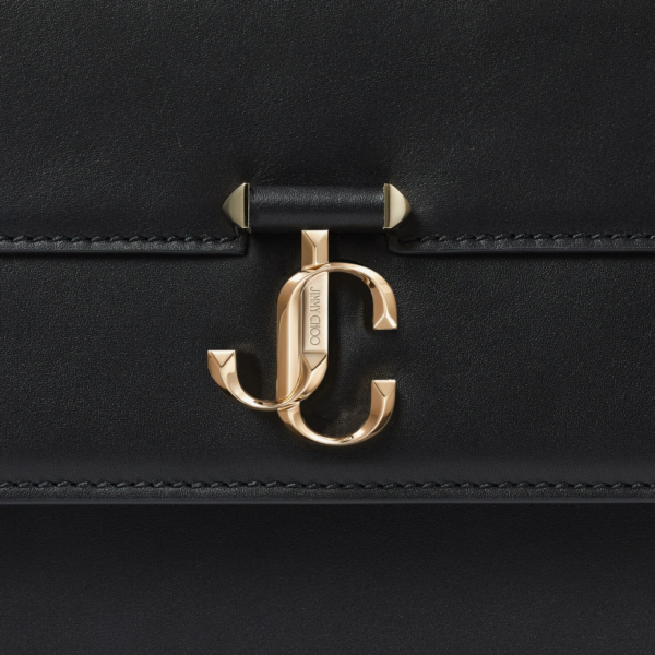 Túi Jimmy Choo Varenne Quad 'Black' VARENNESHOULDERDAW001463 - Ảnh 3