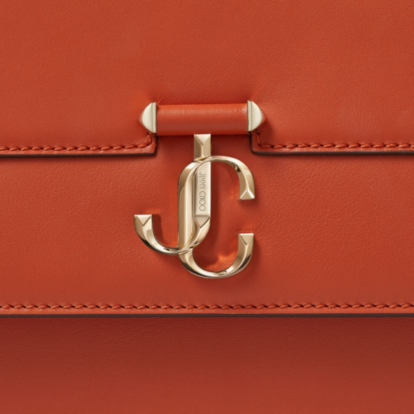 Túi Jimmy Choo Varenne Quad 'Orange' VARENNESHOULDERDAW090825 - Ảnh 3