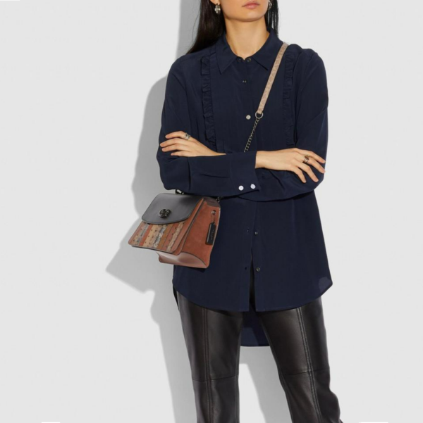 Túi Coach Open Box Parker Top Handle 'Patchwork' 79269-V5ORQ - Ảnh 2