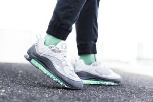 Alternative view of Giày Nike Air Max 98 Vast Grey Fresh Mint 640744-011