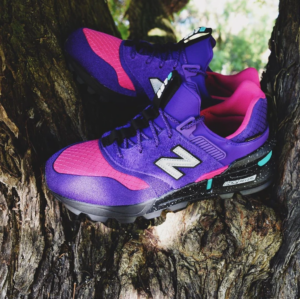 Alternative view of Giày New Balance 997S 'Purple Pink' MS997SA