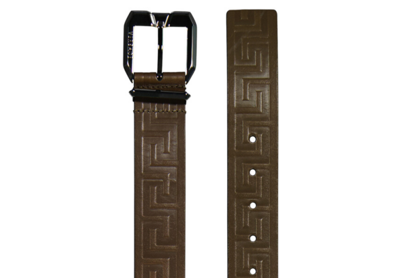 Thắt Lưng Versace Greca 'Khaki' 1001065-1A00723-1K25E - Ảnh 3