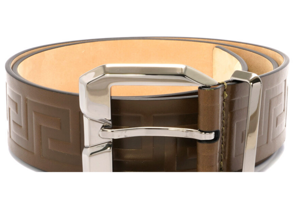 Thắt Lưng Versace Greca 'Khaki' 1001065-1A00723-1K25E - Ảnh 2