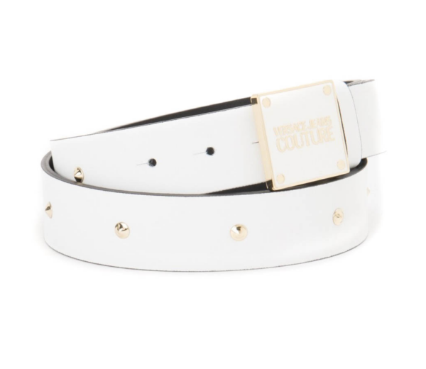 Thắt Lưng Versace Jeans Couture Leather Belt D8VWAF2471627003 - Ảnh 2