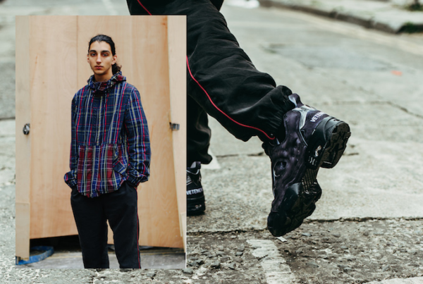 Giày Reebok Vetements x InstaPump Fury OG Washed Black CN2260 - Ảnh 4