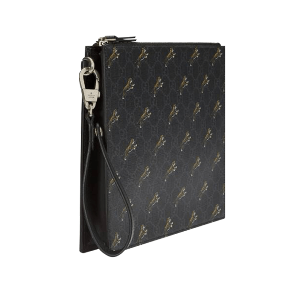 Túi Gucci Handbag Tiger Monogram 575136 G2BAN 1087 - Ảnh 4