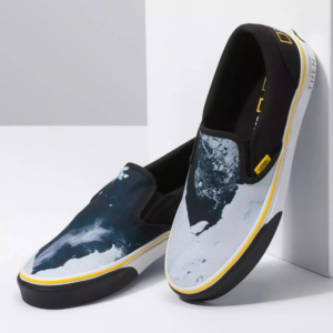 Giay Vans National Geographic x Classic Slip-On 'Then Now Glacier' VN0A4U38WT3