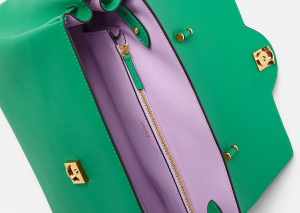 Túi Versace La Medusa Large Green DBFI038-DVIT2T-1G57V - Ảnh 6