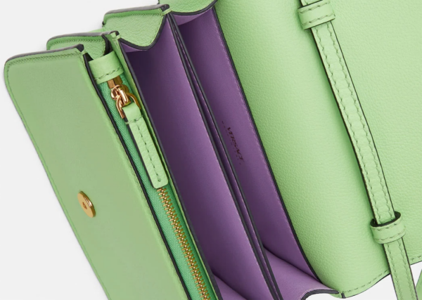 Túi Versace La Medusa Evening Lilac Green 1003017-DVIT2T-1GA3V - Ảnh 6