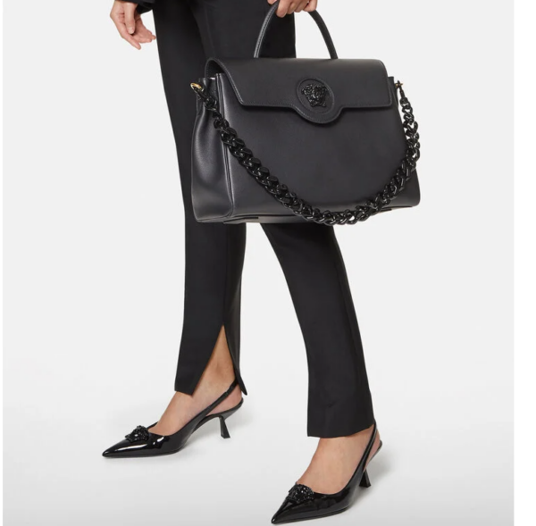 Túi Versace La Medusa Large Black DBFI038-DVIT2T-K41NV - Ảnh 2