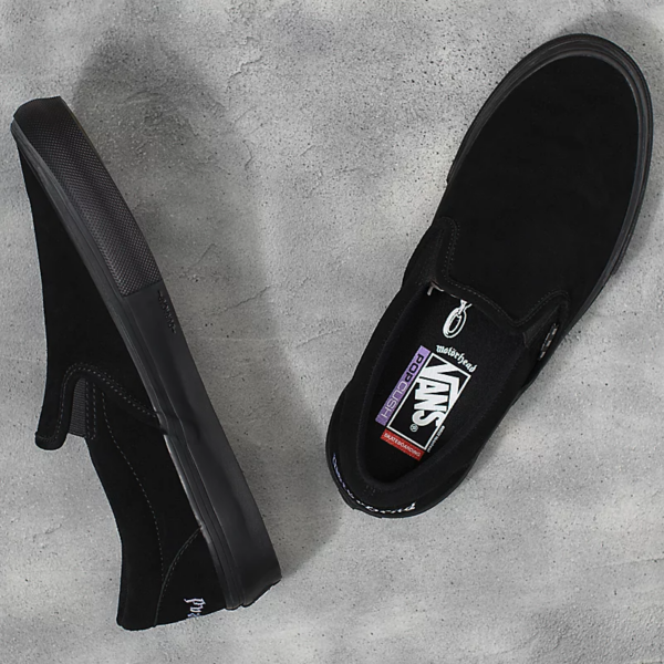 Giày Vans X Motorhead Skate Slip On 'Black' VN0005V6BKA - Ảnh 3