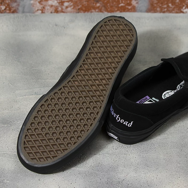 Giày Vans X Motorhead Skate Slip On 'Black' VN0005V6BKA - Ảnh 4