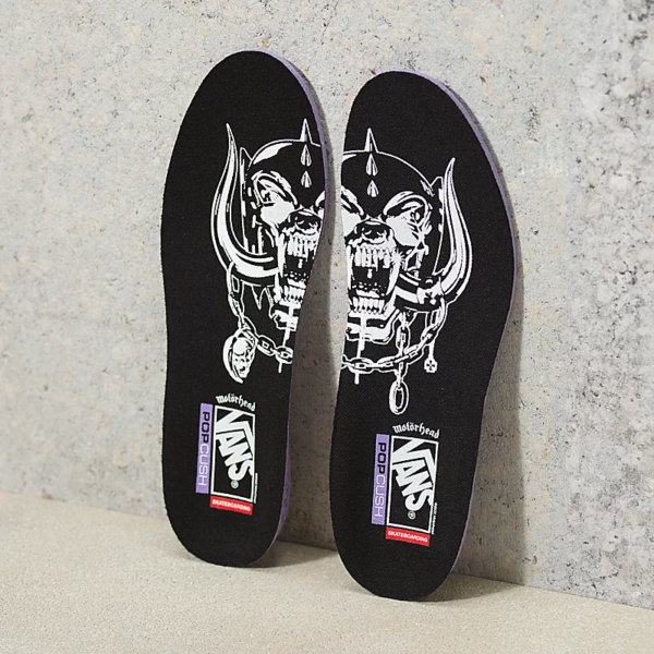 Giày Vans X Motorhead Skate Slip On 'Black' VN0005V6BKA - Ảnh 6