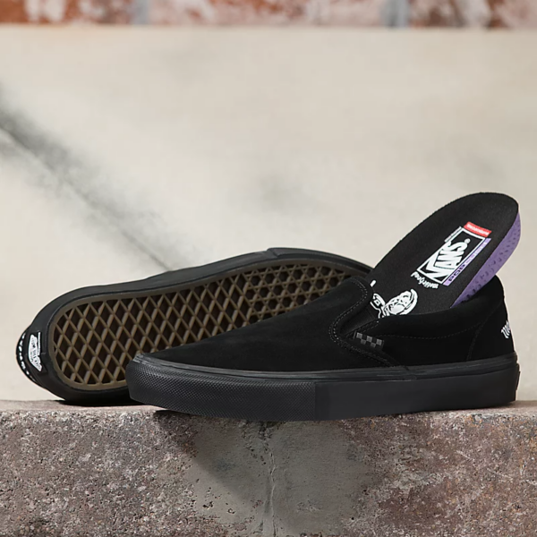 Giày Vans X Motorhead Skate Slip On 'Black' VN0005V6BKA - Ảnh 2