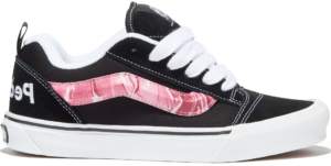 Giay Vans x Peaches. Knu Skool New School 'Black Pink' VN0009QCB9P