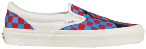 Giay Vans John Van Hamersveld x OG Slip-On 'Red and Blue' VN000UDFQLT