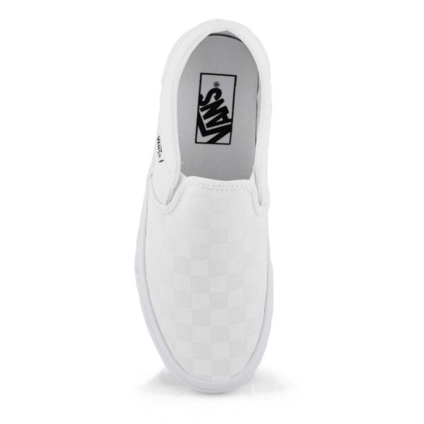 Giày Vans ASHER CHECKER Slip On 'White' VN000VOSW51 - Ảnh 2