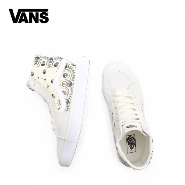 Giày Vans Sk8-Hi Bandana White VN0A32QG42S - Ảnh 7